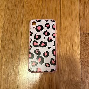 Cheetah print iPhone XR case